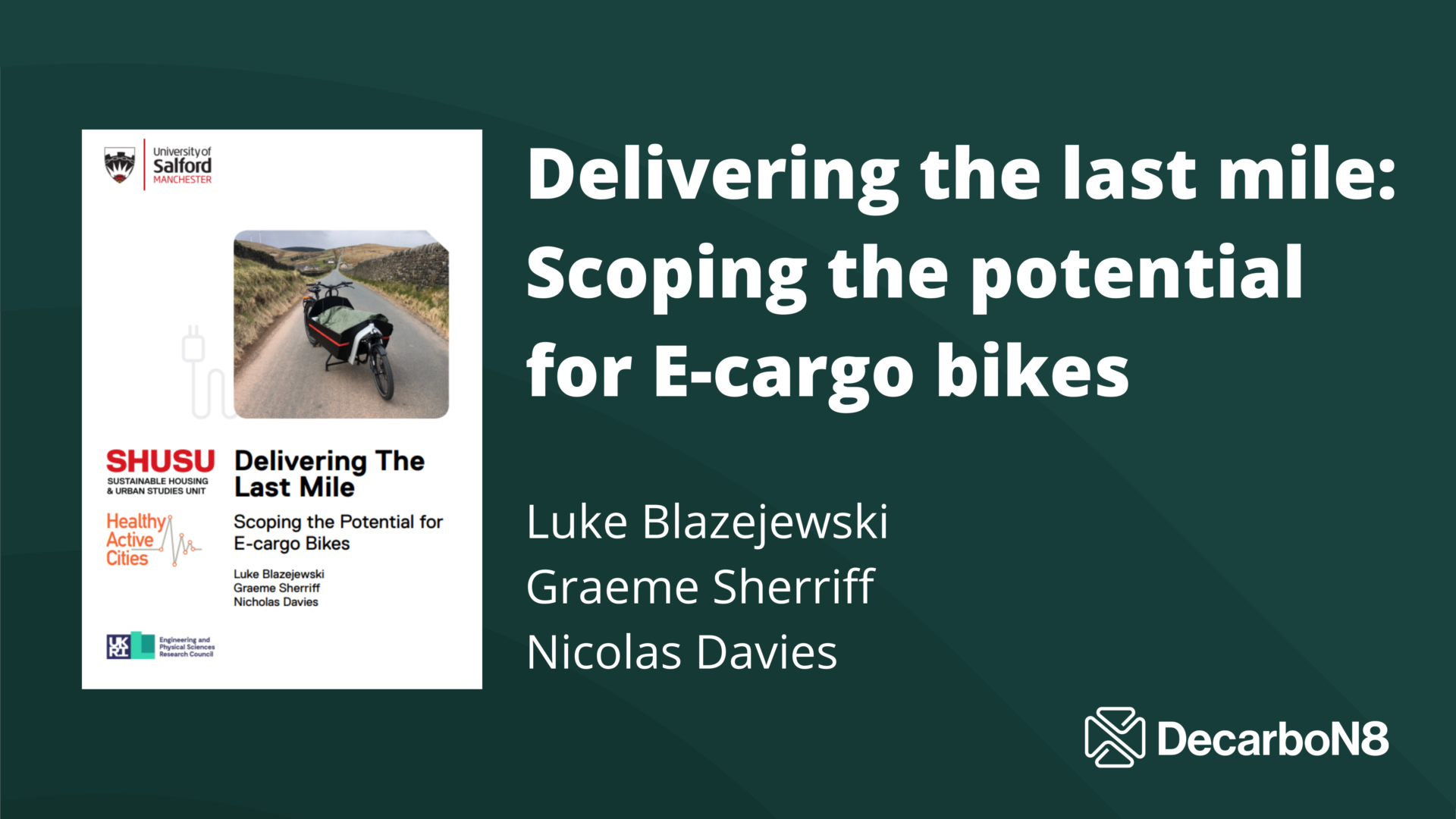 e-cargo bikes report