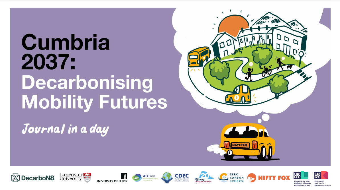 Journal cover - Cumbria 2037: Decarbonising Mobility Futures