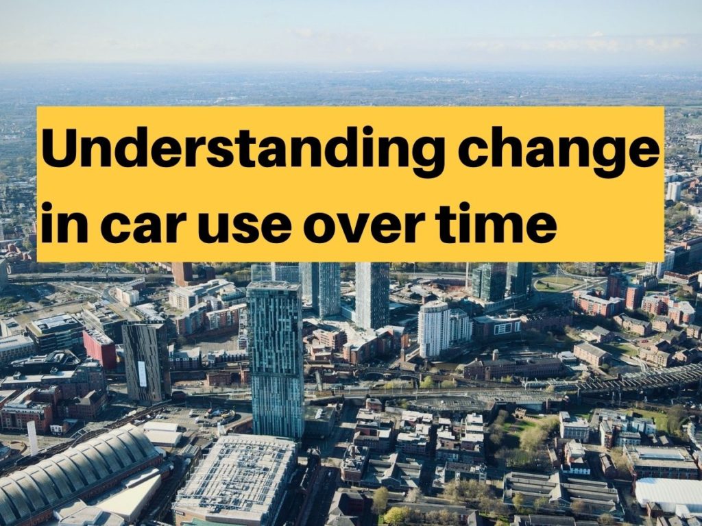 Understanding change in car use over time